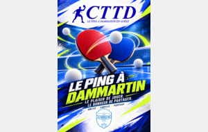 CTTD : le tennis de table à Dammartin-en-Goële