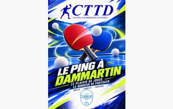 CTTD : le tennis de table à Dammartin-en-Goële