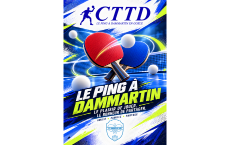 CTTD : le tennis de table à Dammartin-en-Goële